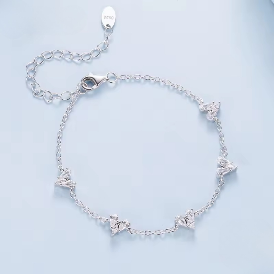 Bracelete prata 925 Heart