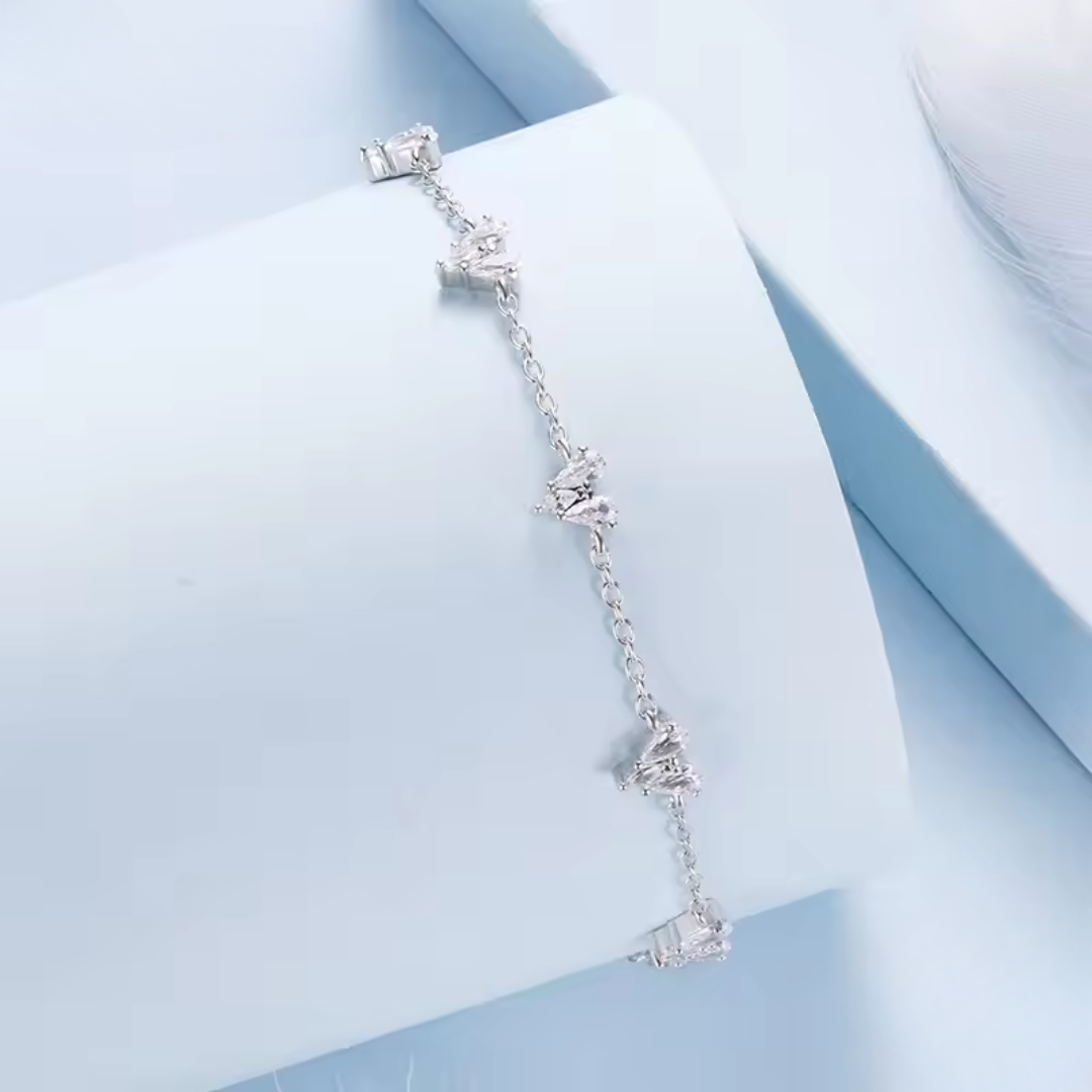 Bracelete prata 925 Heart