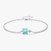 Bracelete Prata 925 Esmeris