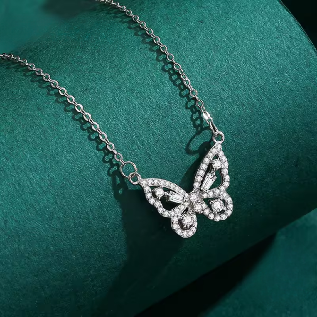 Colar prata 925 Íris Papillon