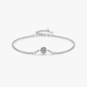 Bracelete Moissanite Lúmen