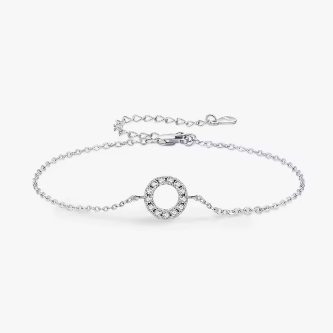 Bracelete Moissanite Orbe