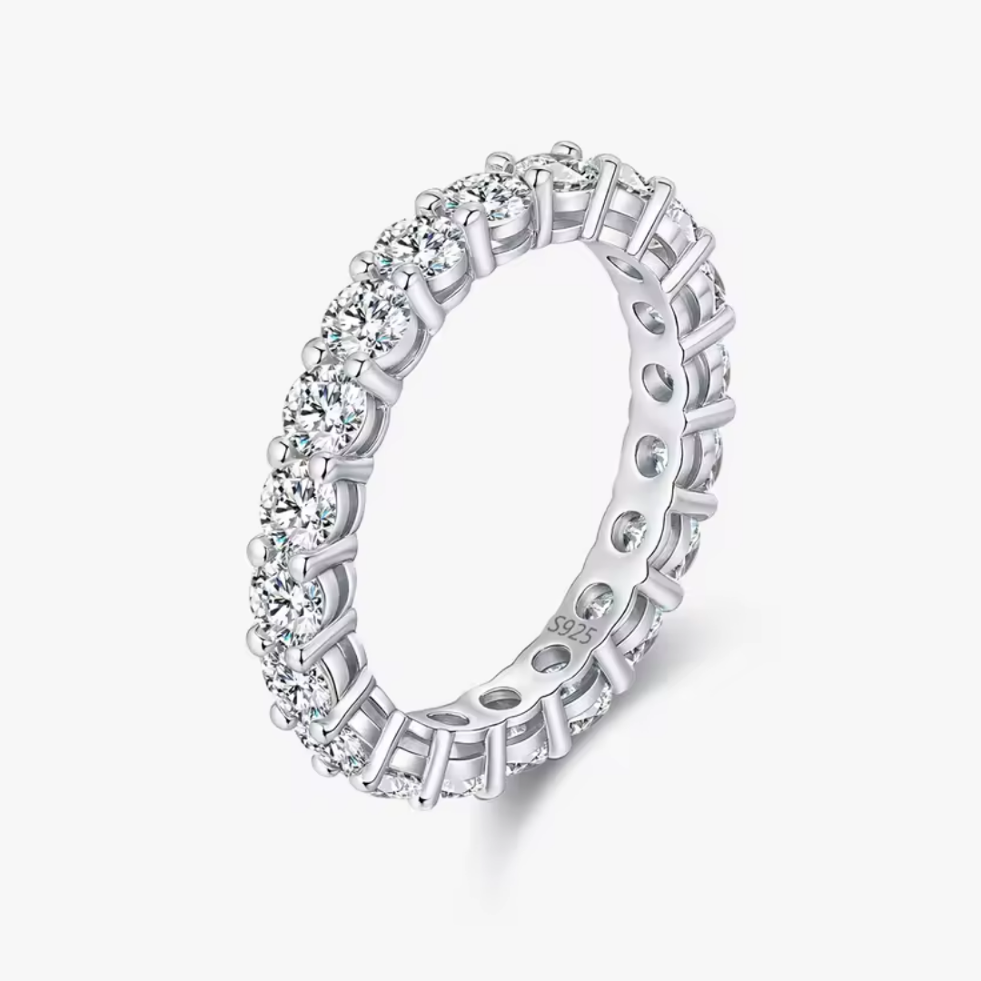 Anel solitário Infinit Moissanite