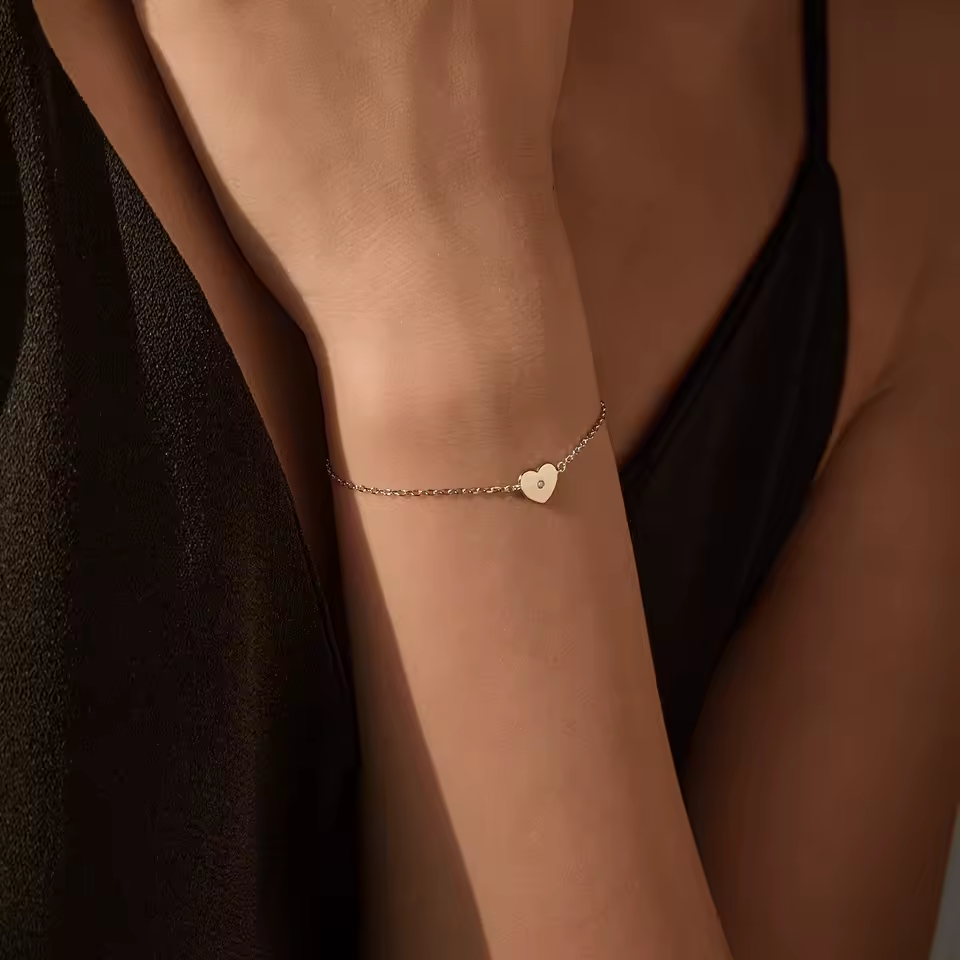Bracelete Moissanite Amore