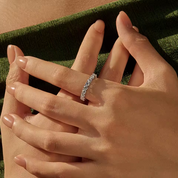 Anel solitário Infinit Moissanite