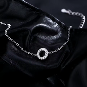 Bracelete Moissanite Orbe
