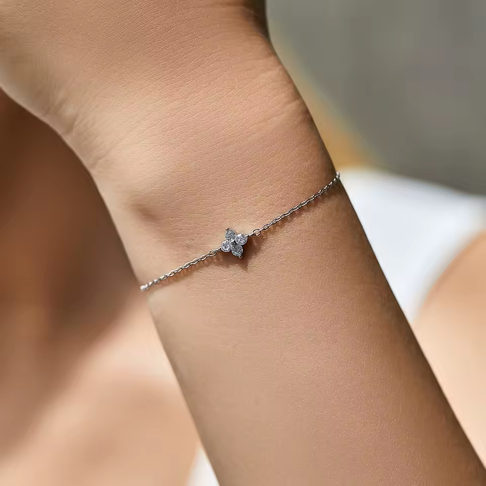 Bracelete prata 925 Line