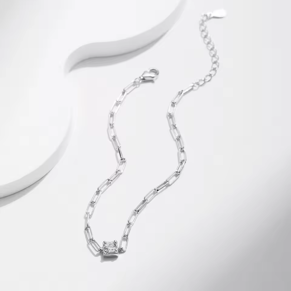 Bracelete Moissanite Lian