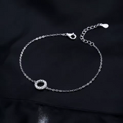 Bracelete Moissanite Orbe