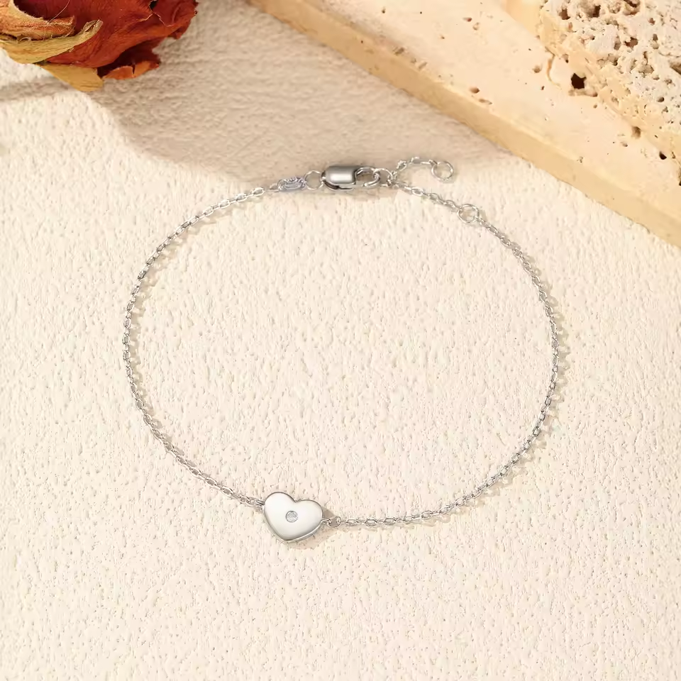 Bracelete Moissanite Amore