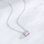 Colar prata 925 Íris Rosé