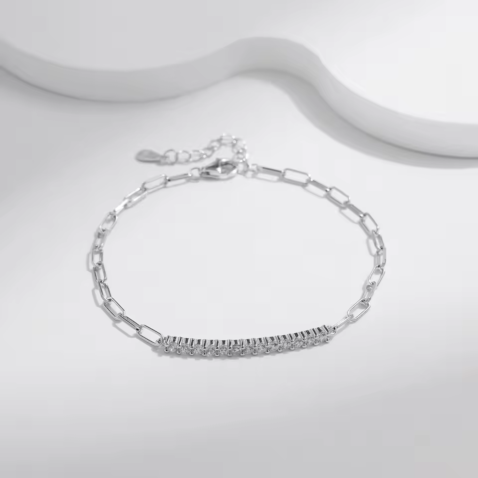 Bracelete Moissanite Atlas